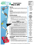 Geospatial Science: What Is GPS? - NYS 4-H