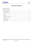 ECM-1220 User`s Manual - Power/Energy Monitors | Brultech