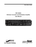 HDC-8222A User Manual