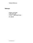 P7360A and P7340A 6 GHz and 4 GHz Z-Active™ Differential