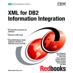 XML for DB2 Information Integration nformation