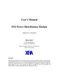 PDM User`s Manual