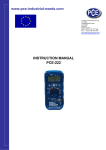 www.pce-industrial-needs.com INSTRUCTION MANUAL PCE-222