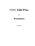 NMS-Edit/Plus User Manual - Innovative Technology Inc.