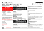 DVR4TH/8TH/16TH series: Quick Start guide