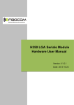 H350 LGA Serials Module Hardware User Manual