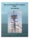 McLane Phytoplankton Sampler (PPS) User Manual
