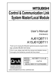 Control & Communication Link System Master/Local Module User`s