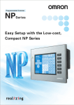 Easy Setup with the Low-cost, Compact NP Series