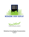 MediaZone Event Display Documentation