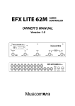 EFX LITE 62 Manual