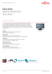 Data Sheet FUJITSU FUTRO X923 Thin Client