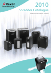 Shredder catalogue & guide to buying shredders