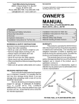 OWNER`S MANUAL