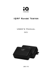 IQRF RangR User`s Manual