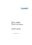 Planar PLL1500M Manual