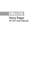 VP107 User manual
