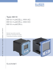 Quickstart Type 8619 8619 multiCELL WM AC 8619