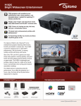 Product Sheet - Projector Central