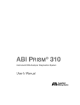 abi prism ® 310 - Thermo Fisher Scientific