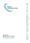 Data Sheet - Valiant Communications Limited