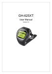 GH-625XT User Manual