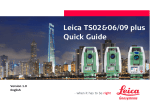 Leica TS02&06/09 plus Quick Guide