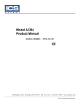 Model ACB4 Product Manual