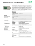 HOBO Motor On/Off Data Logger (UX90