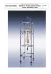 RK-EF-25 Double-walled reaction vessel with Easy