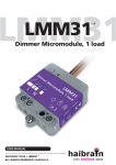 Marmitek LMM31 user manual