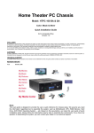 Home Theater PC Chassis