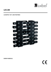 LUXIPIX 7X7 LED MATRIX USER MANUAL