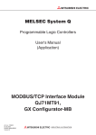 MODBUS(R)/TCP Interface Module User`s Manual