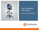 RT VELA User Guide - Aquilant Critical Care