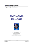 AMC-SMA Ultra 9000 User`s Guide