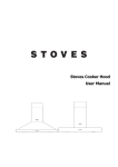 Stoves Cooker Hood User Manual