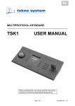 TSK1 USER MANUAL