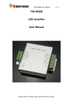 T85-(RGB) LED Amplifier User Manual