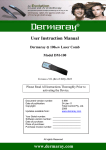 Dermaray Laser user guide