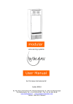 modular User Manual - By the Glass Wine Dispenser USA