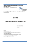 SAVeRS Tool Manual