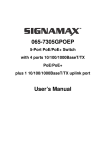 065-7305GPOEP User`s Manual
