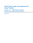 Intel Boot Loader Development Kit (Intel BLDK)