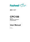 CPC108 User Manual 001 E
