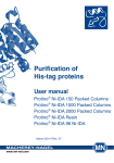 Purification of His-tag proteins - MACHEREY