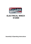 Winch Manual - Warrior Winches