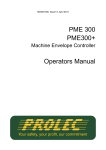 PME300 user manual