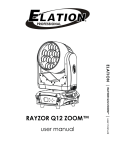 RAYZOR Q12 ZOOM™ - Elation Professional