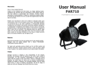 User Manual - ArtFox Lighting